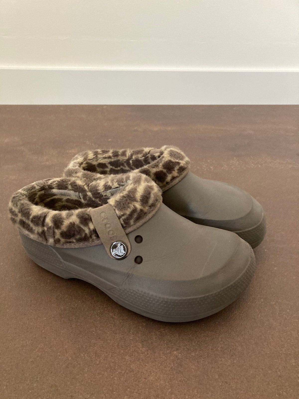 Crocs gevoerd groen 37., Ophalen, Instappers, Gedragen, Groen