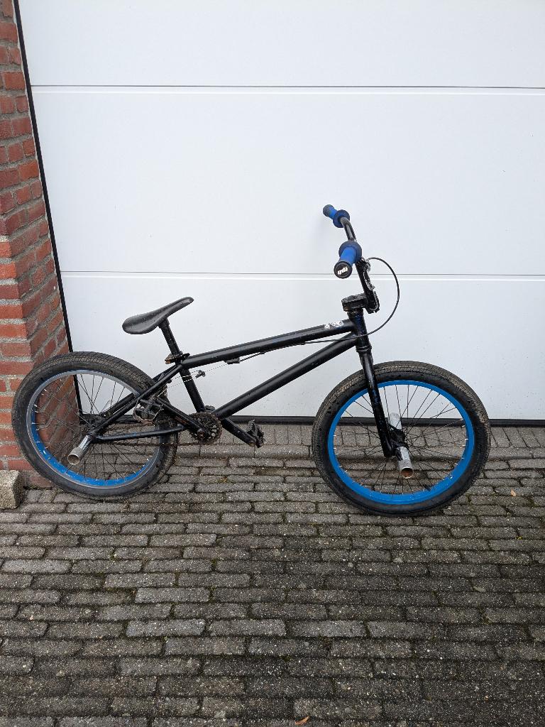 BMX, Staal, Velgrem, Voetsteunen, Ophalen