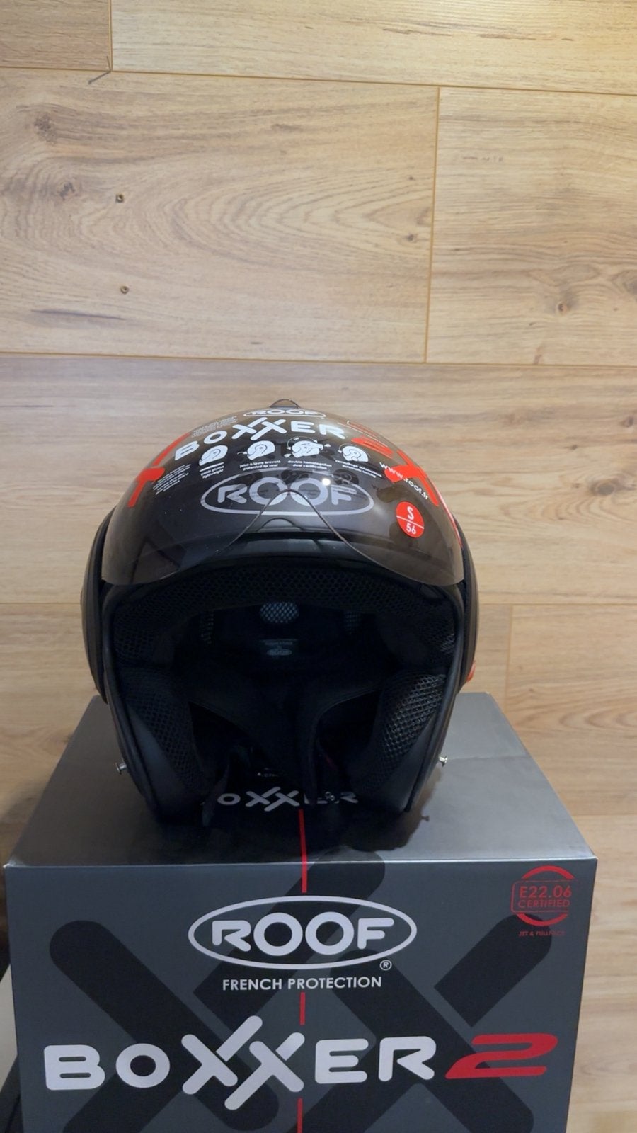 R09 boxxer helm S, Ophalen of Verzenden, Tweedehands, Integraalhelm, Overige merken