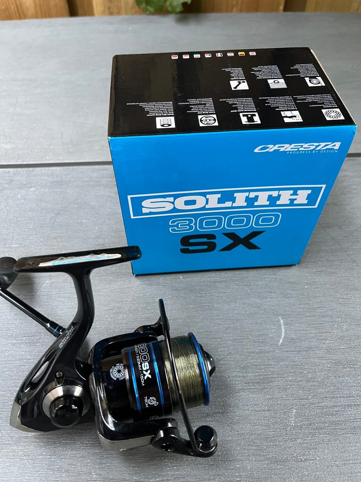 Cresta Solith 3000 SX met doos, Ophalen of Verzenden, Zo goed als nieuw, Molen