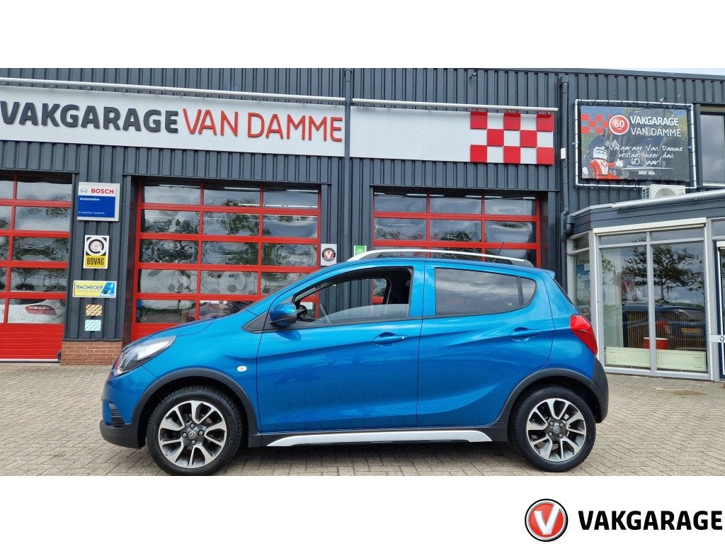 Opel KARL 1.0 Rocks Onl. Ed. (bj 2019), Auto's, 839 kg, Euro 6, Blauw, Origineel Nederlands