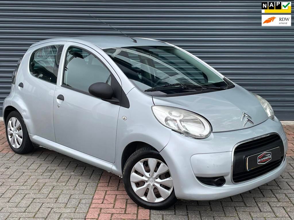 Citroen C1 1.0-12V Séduction Nieuwe Apk | Rijklaarprijs, Voorwielaandrijving, Stof, Gebruikt, Zwart