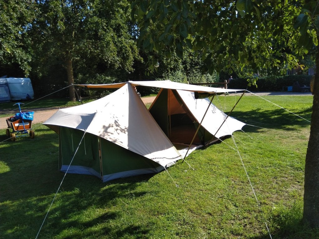 GEZOCHT tussenluifel DE WAARD TENT OEVERLOPER, Caravans en Kamperen, Tenten, Ophalen of Verzenden, Gebruikt, Tot en met 2