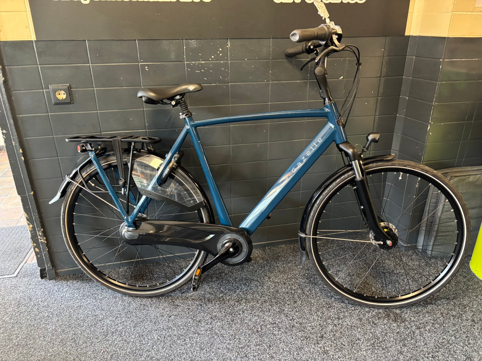 GAZELLE ORANGE 61CM NIEUWSTAAT ZIJNDE FIETS, Versnellingen, Ophalen of Verzenden, Zo goed als nieuw, 61 tot 65 cm