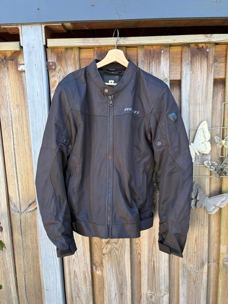 Revit zomer jas met rugprotectie - Maat XL, Motoren, Kleding | Motorkleding, Ophalen, Tweedehands, Heren, Jas | textiel