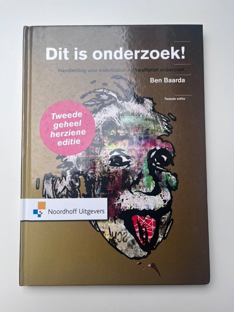 Dit is onderzoek! - B. Baarda, Zo goed als nieuw, Ben Baarda, Beta, HBO