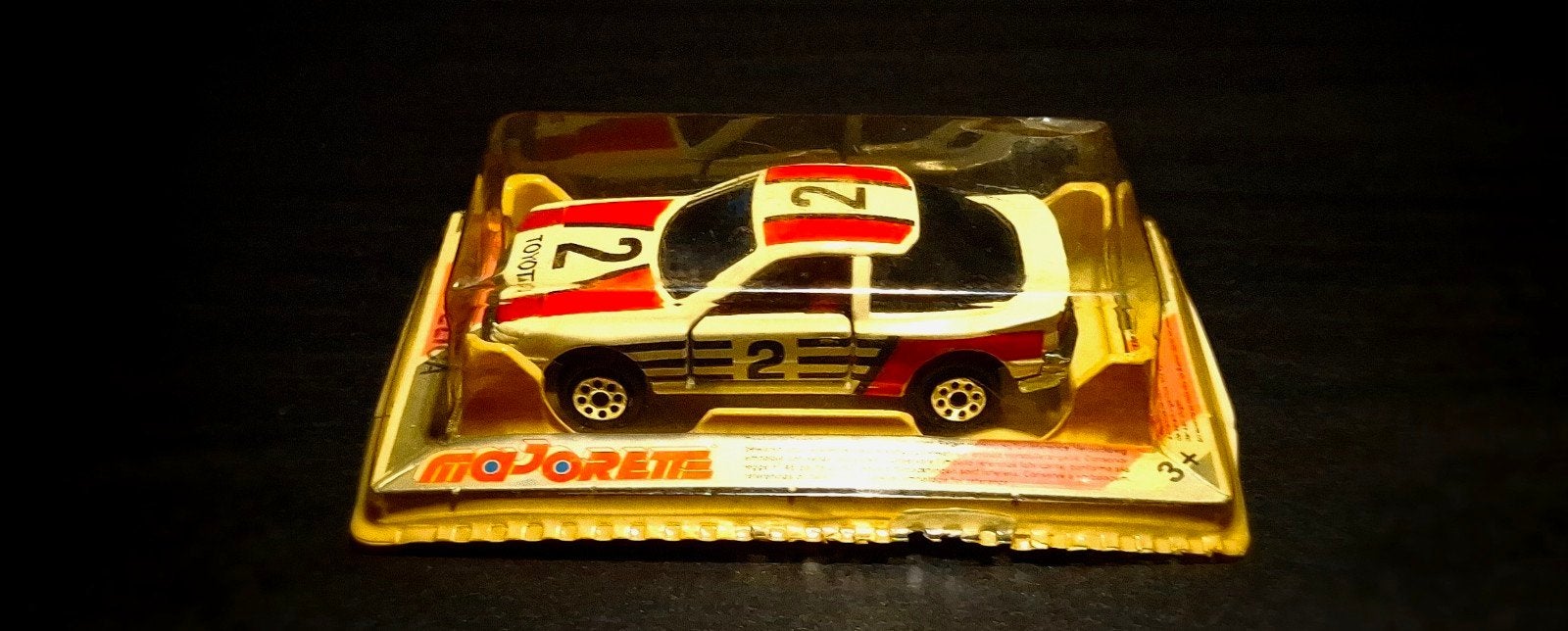 MINT IN BLISTER! Vintage Majorette 1:58 Toyota Celica 2.0 GT, Ophalen of Verzenden, Zo goed als nieuw, Auto's