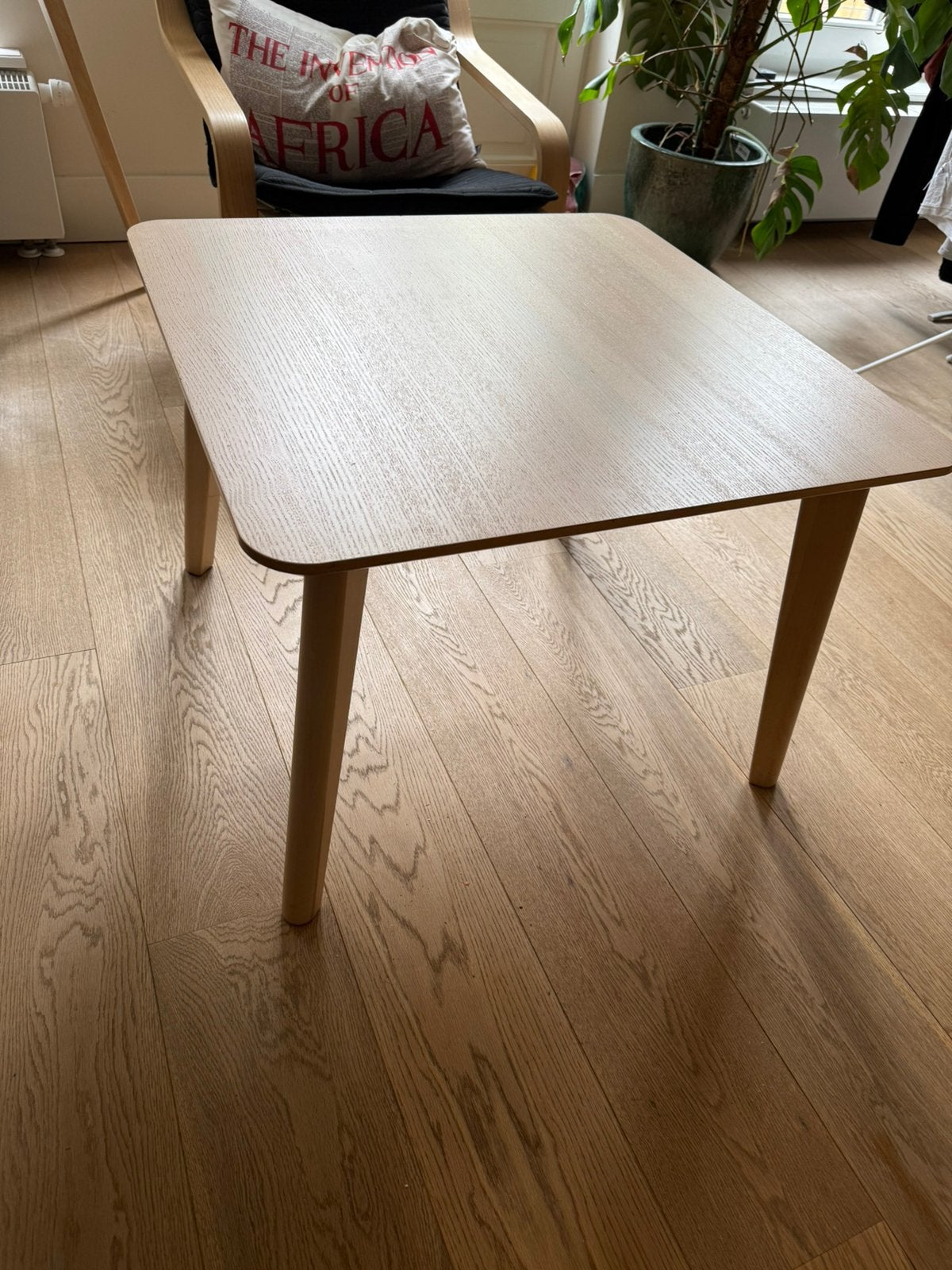 IKEA LISABO Salontafel / Coffee Table, Huis en Inrichting, Ophalen, 50 tot 100 cm, Minder dan 50 cm, Eikenhout