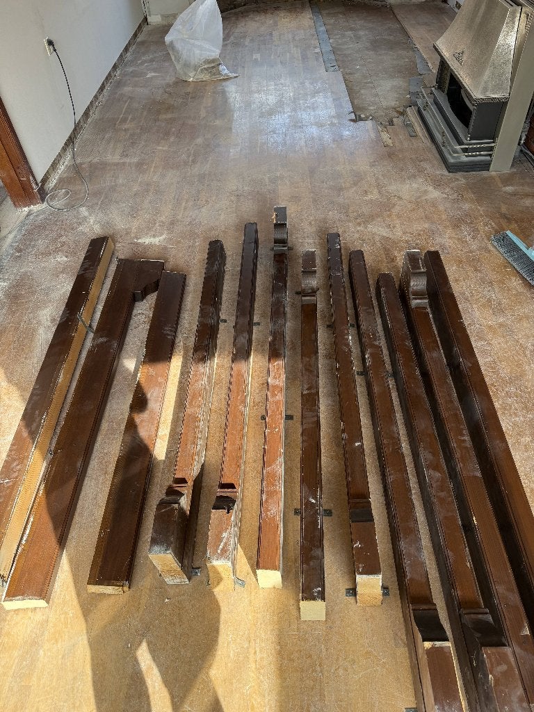 Houten balken, Doe-het-zelf en Verbouw, Hout en Planken, Ophalen, 50 mm of meer, Balk, Minder dan 200 cm