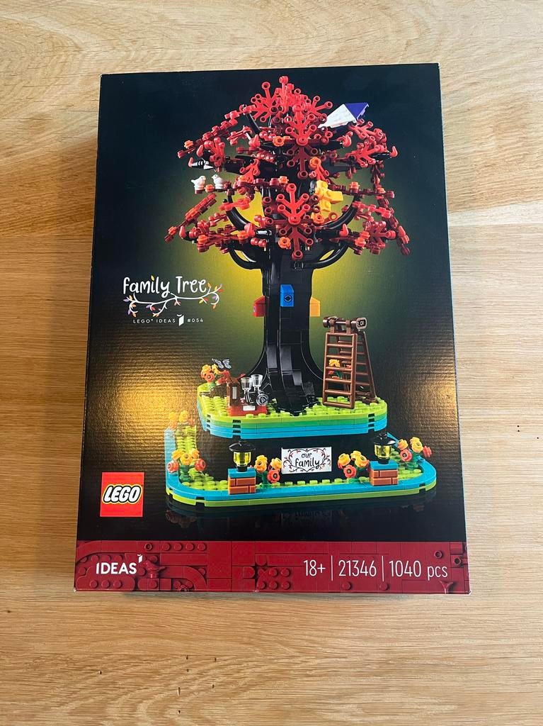 Lego Ideas 21346 Familiestamboom - Zo goed als nieuw, Lego, Ophalen of Verzenden, Compleet, Complete set