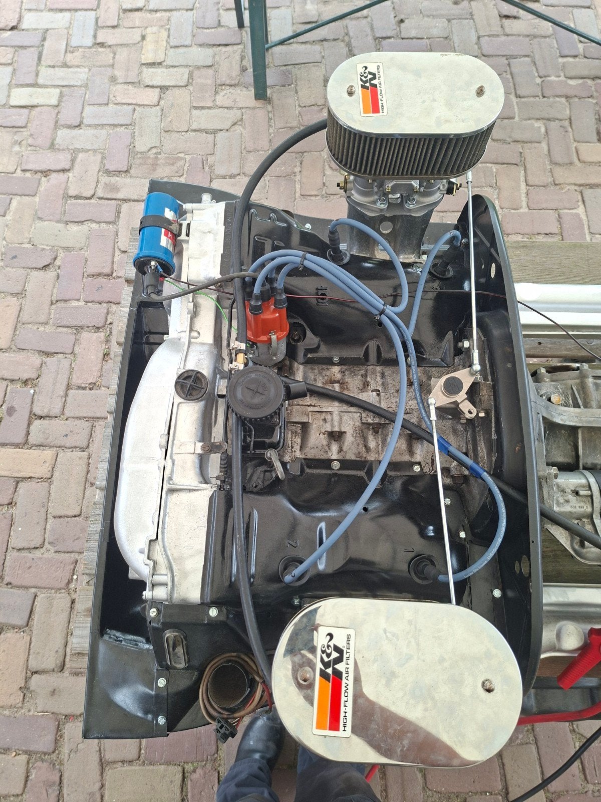 Porsche 914 type 4 motor 1.8 met dubbele carburateurs, Ophalen, Gebruikt, Volkswagen