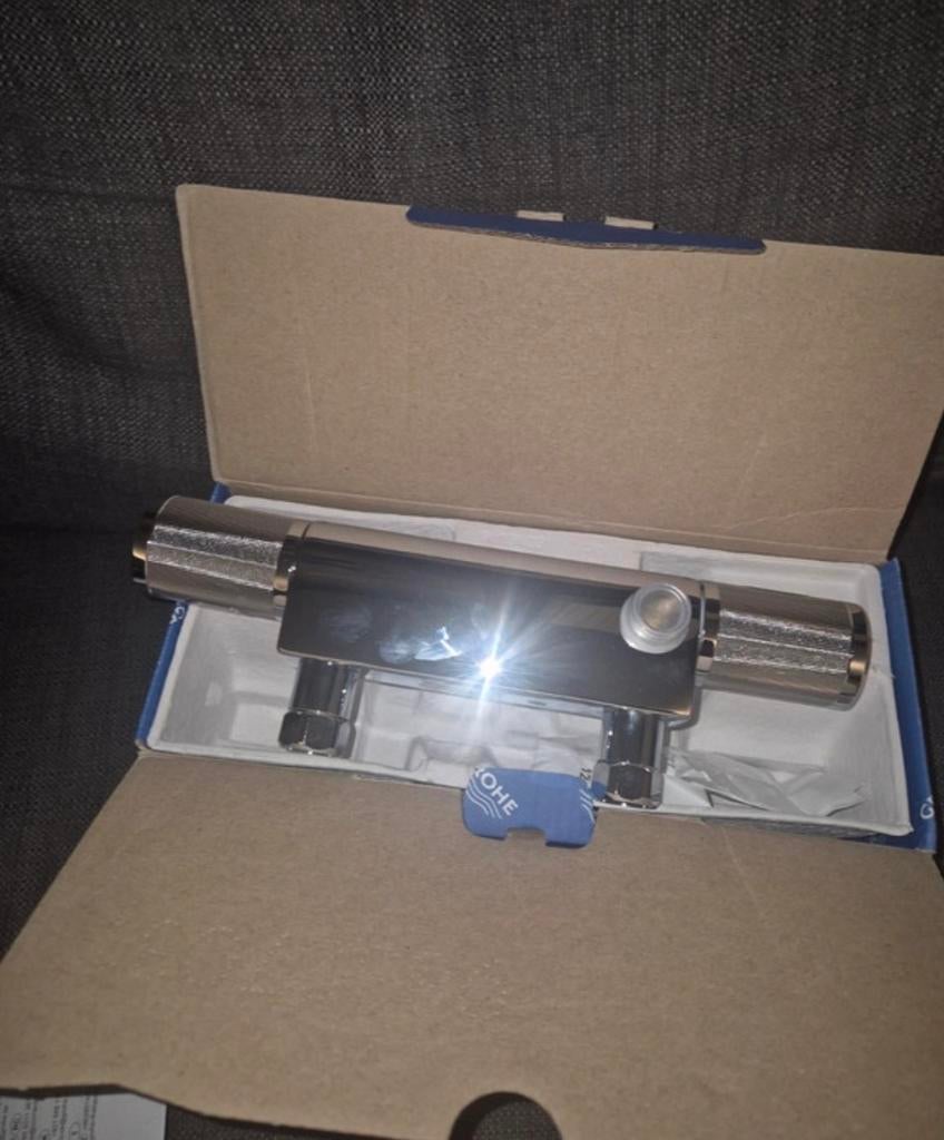 Nieuwe Grohe Douchekraan - Warm/Koud - 12 cm, Ophalen of Verzenden, Nieuw, Douche