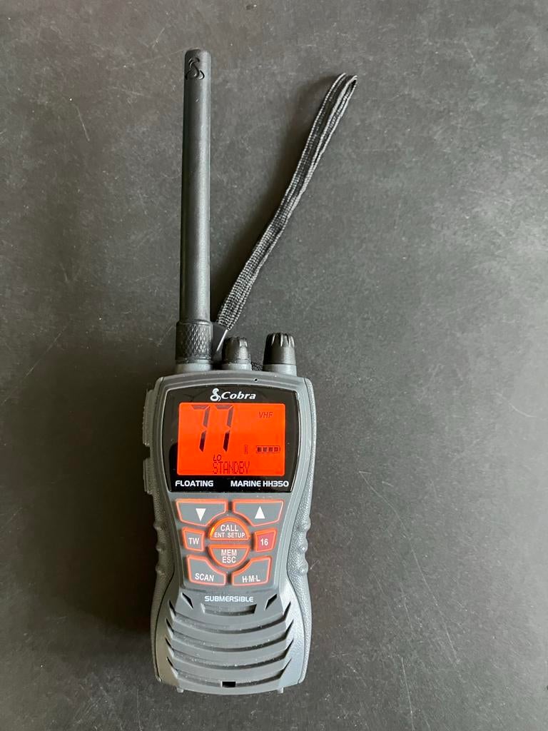 Cobra Marine HH350 VHF Marifoon - Zo goed als nieuw, Ophalen of Verzenden, Zo goed als nieuw, Communicatie