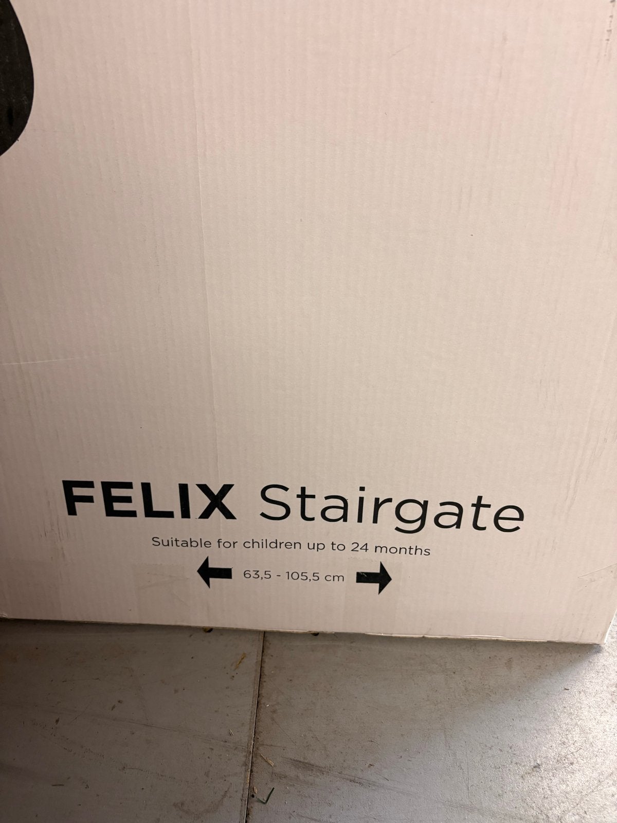 FELIX Stairgate Traphekje 63,5-105,5 cm, Ophalen, Nieuw, 100 tot 115 cm, Klemhekje