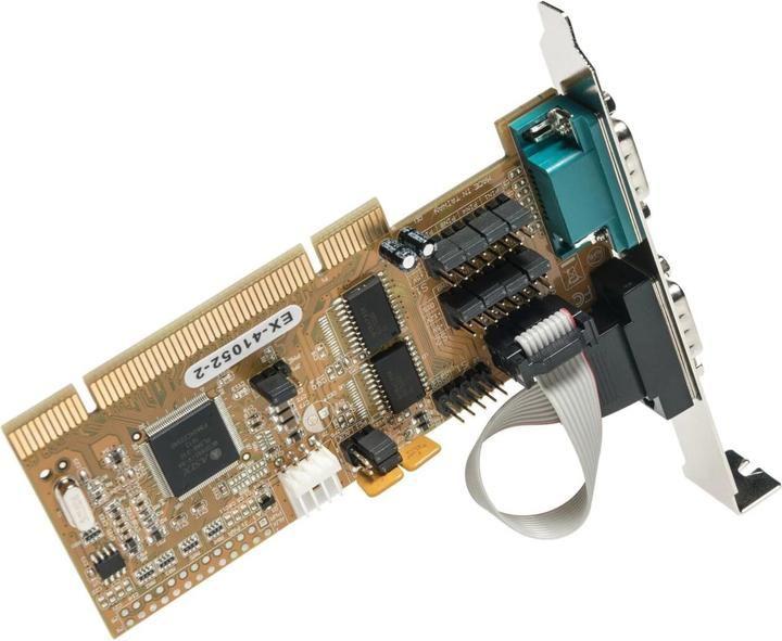 EXSYS EX-41052 - 2S Universal PCI Serial card 32-Bit, Facturen@maascomputers.nl, Ophalen of Verzenden, Cargadoorweg 23, 6541 BT Nijmegen