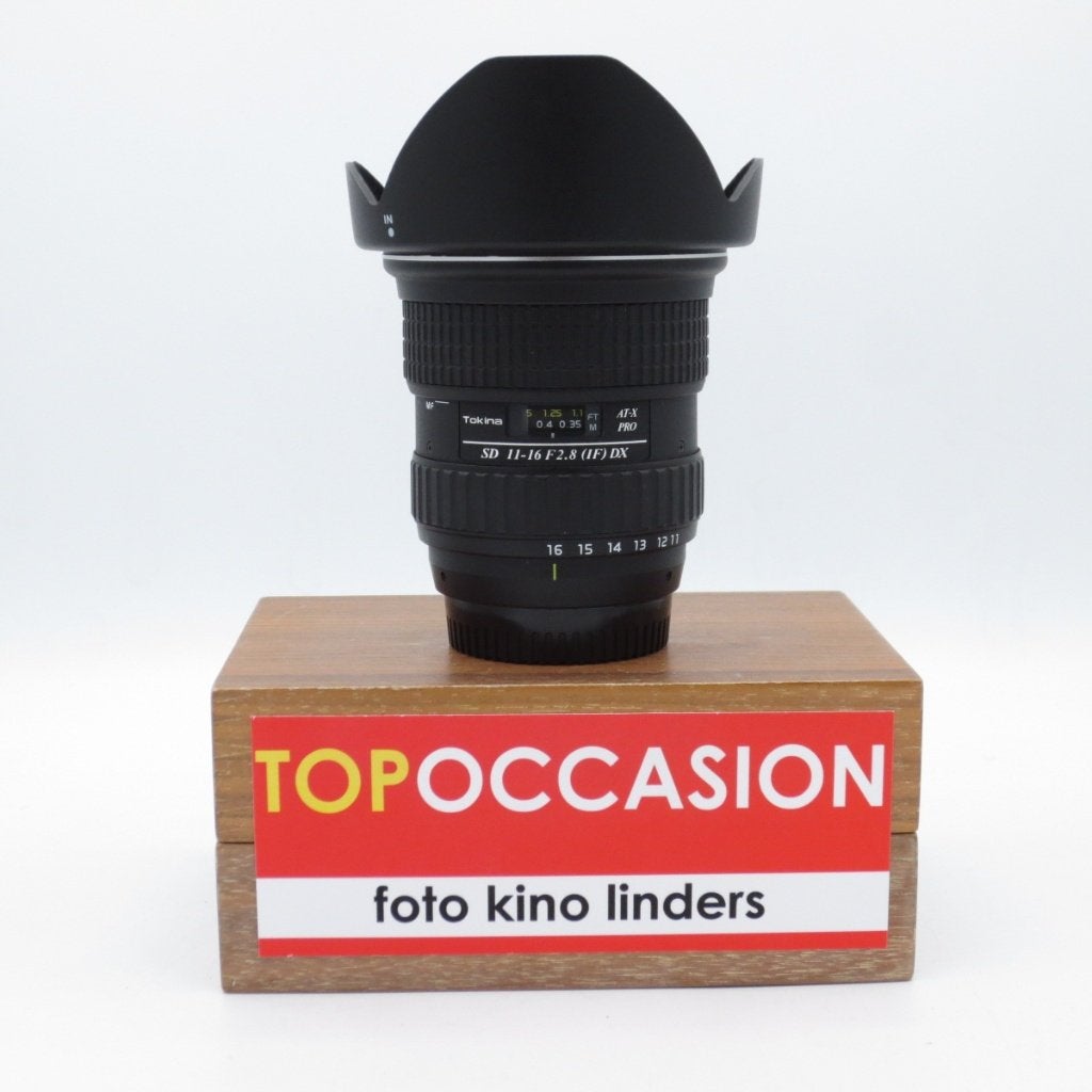 OCCASION: Tokina (Nikon DX) SD 11-16mm F2.8 AT-X PRO, Gebruikt, Tokina, Nikon F-mount, Autofocus