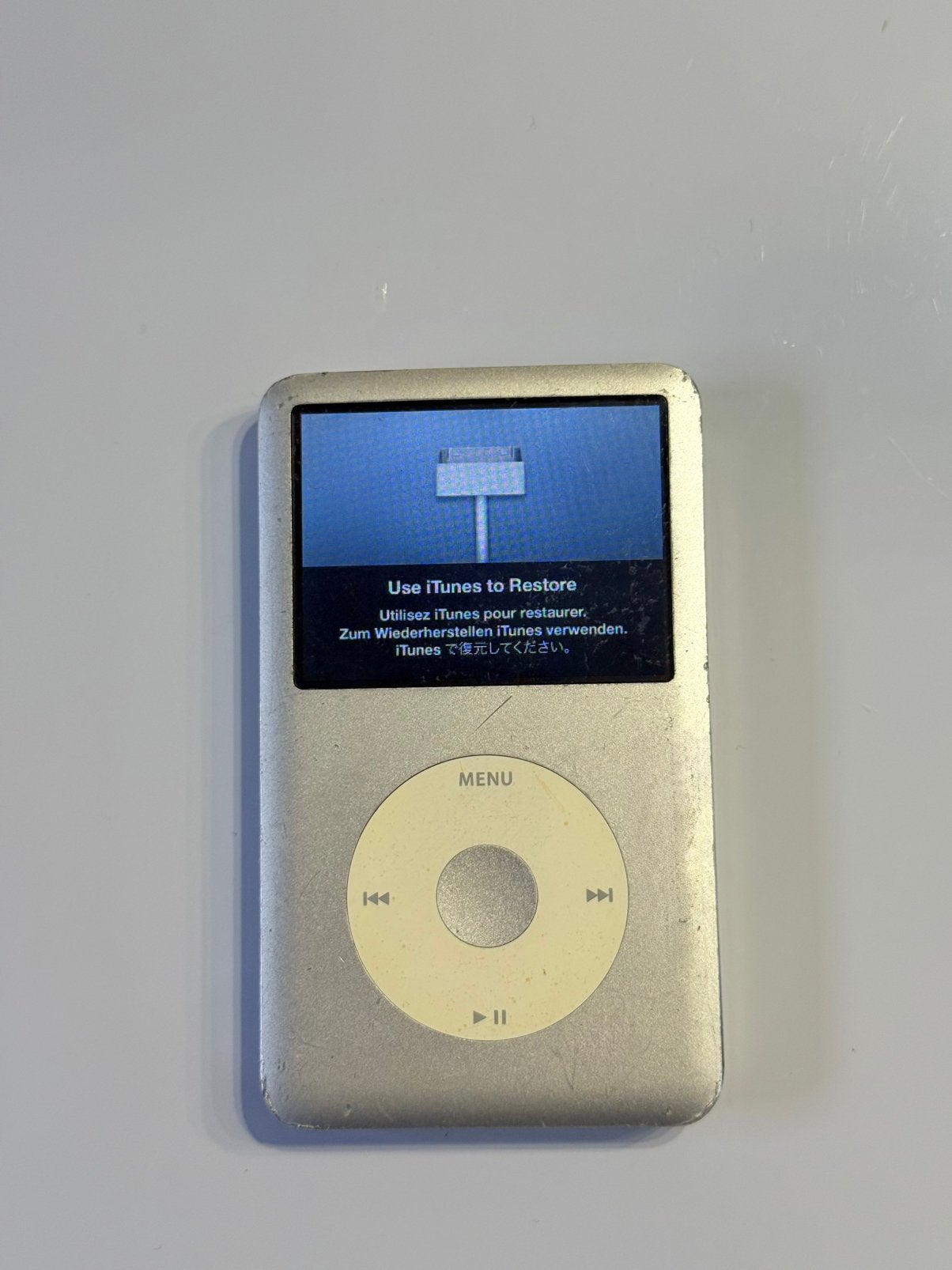 Apple iPod Classic 6 Zilver 80GB, 40 GB en meer, Classic, Verzenden, Niet werkend