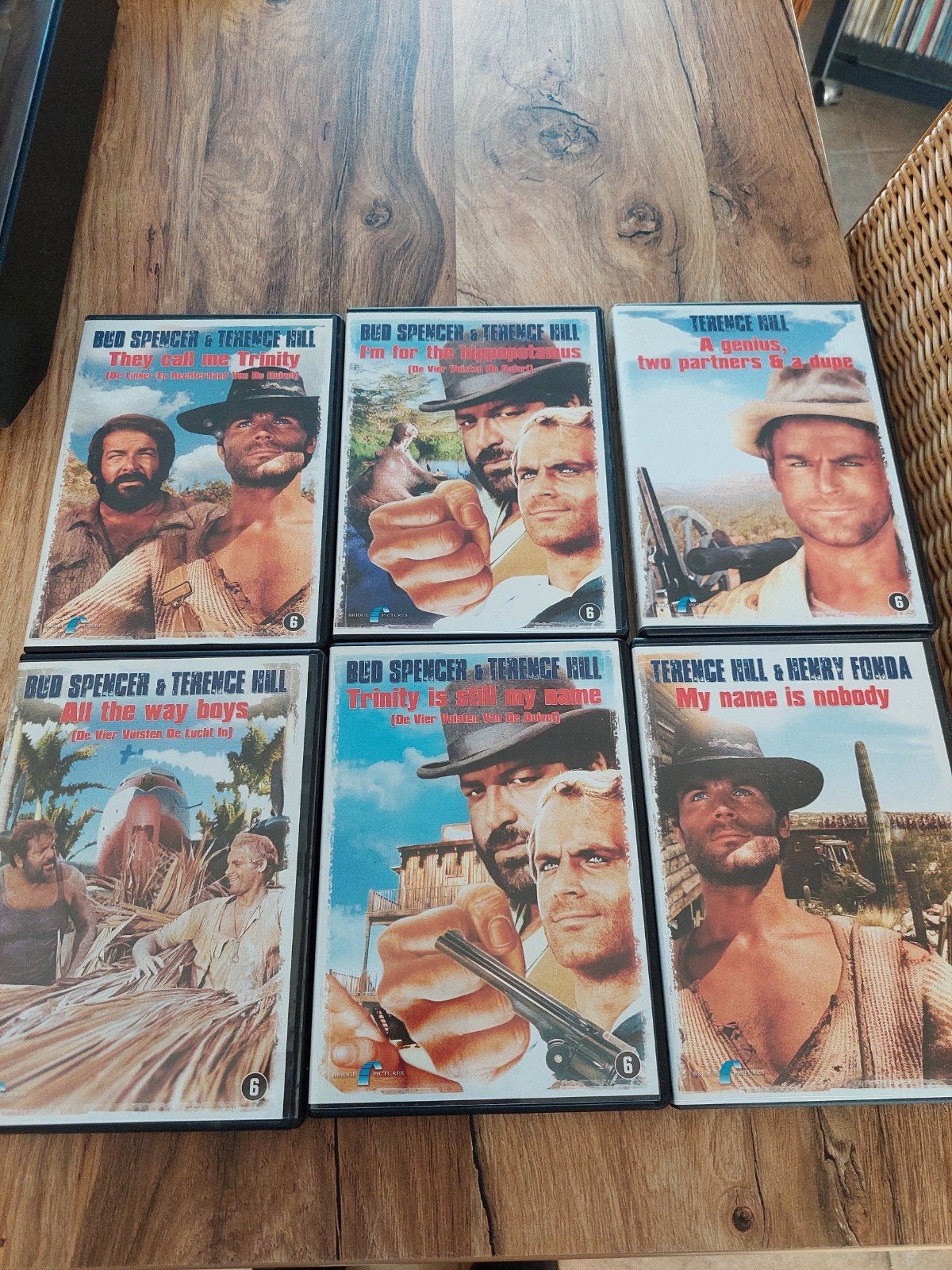 Bud Spencer & Terence Hill Collector's Box (6 films), Ophalen of Verzenden, Vanaf 6 jaar, Inclusief doosje, Actiekomedie