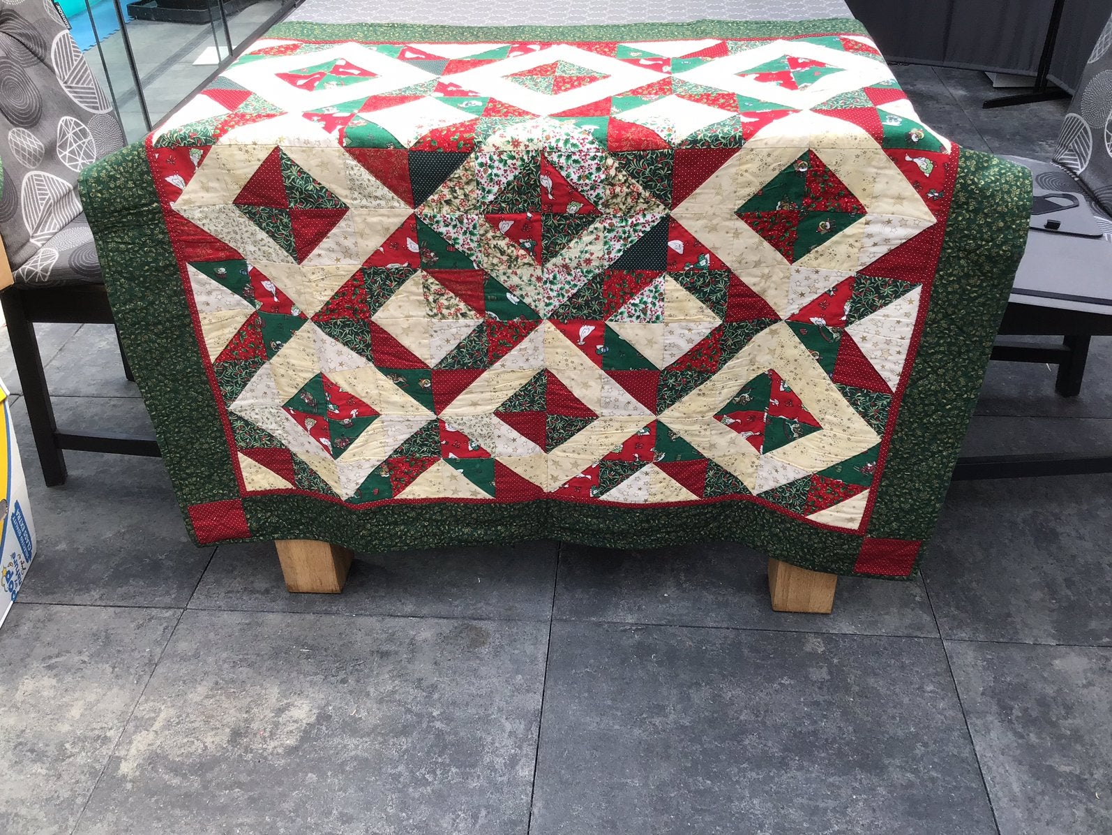 Quilt. 115x115 cm, Ophalen, Overige kleuren, Zo goed als nieuw, 30 tot 120 cm