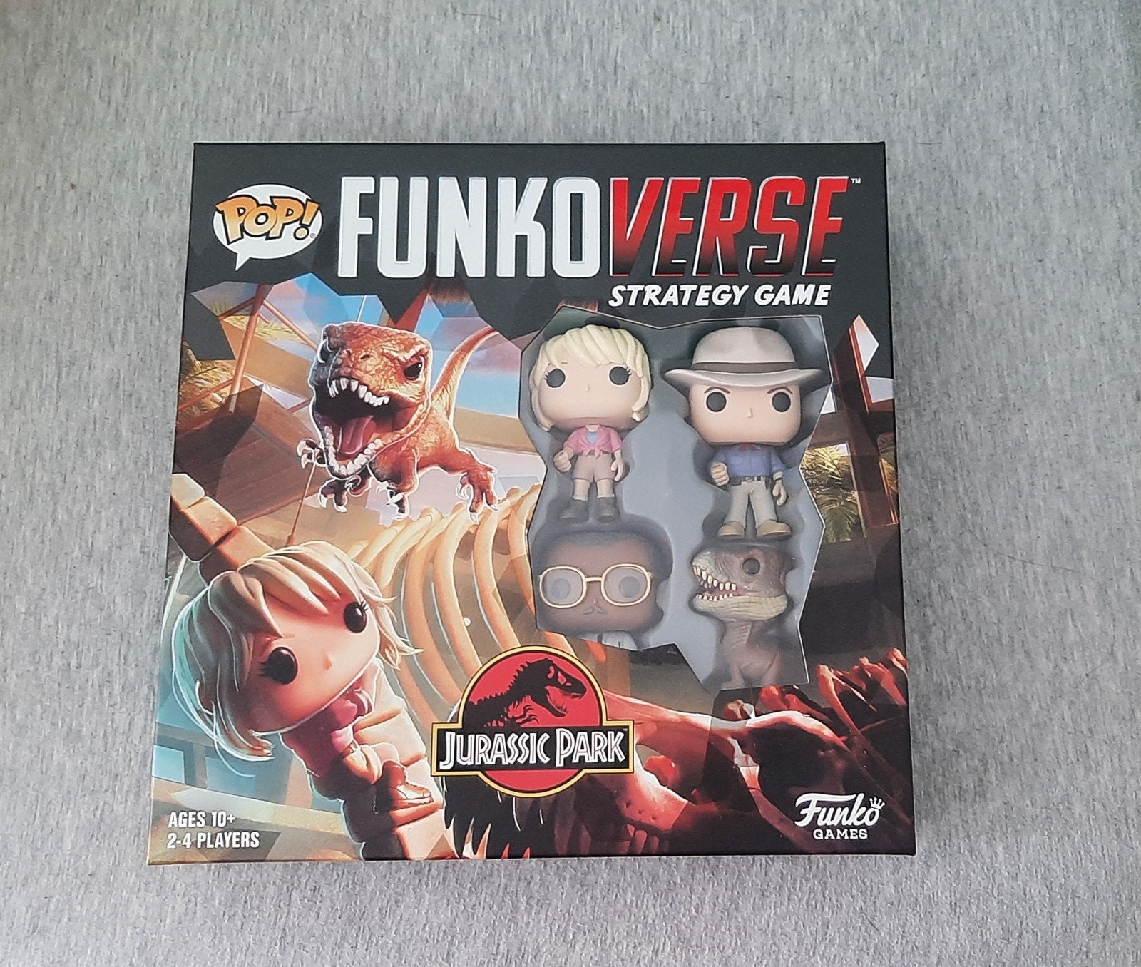 Funko Pop Bordspel Jurassic Park, Drie of vier spelers, Ophalen, Zo goed als nieuw, Funko Games