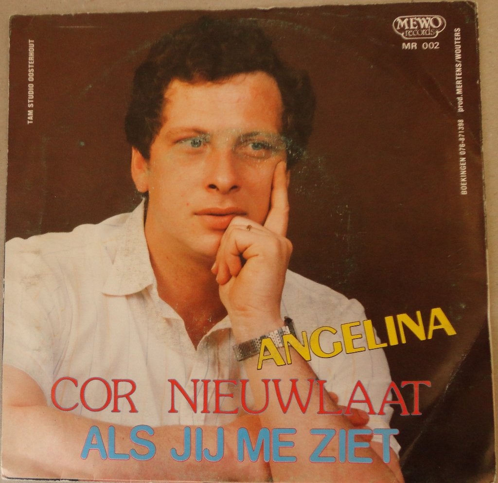 Cor Nieuwlaat > Angelina, Ophalen of Verzenden, Gebruikt, 7 inch, Nederlandstalig