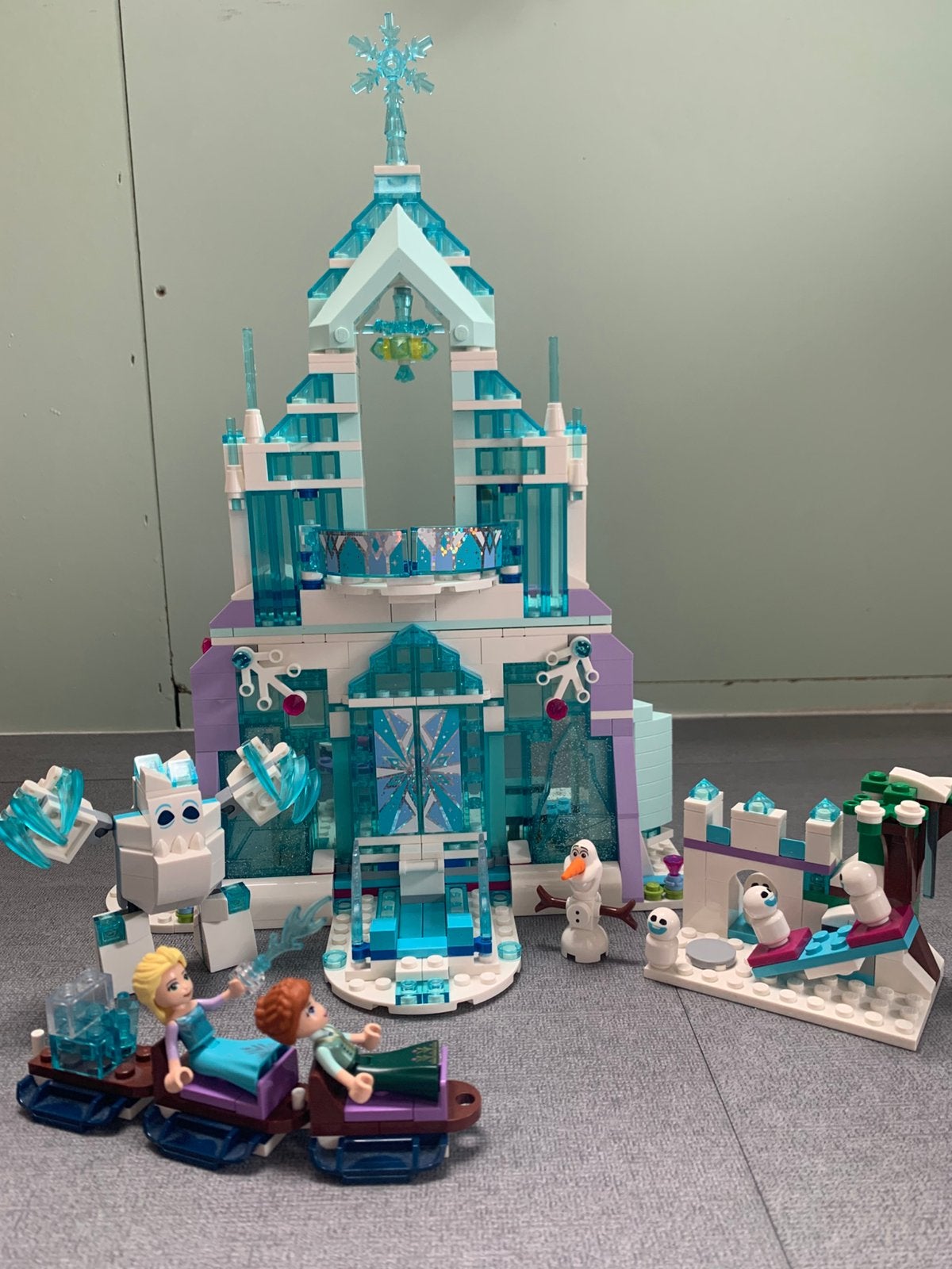 Lego 43172 frozen kasteel, Ophalen of Verzenden, Zo goed als nieuw