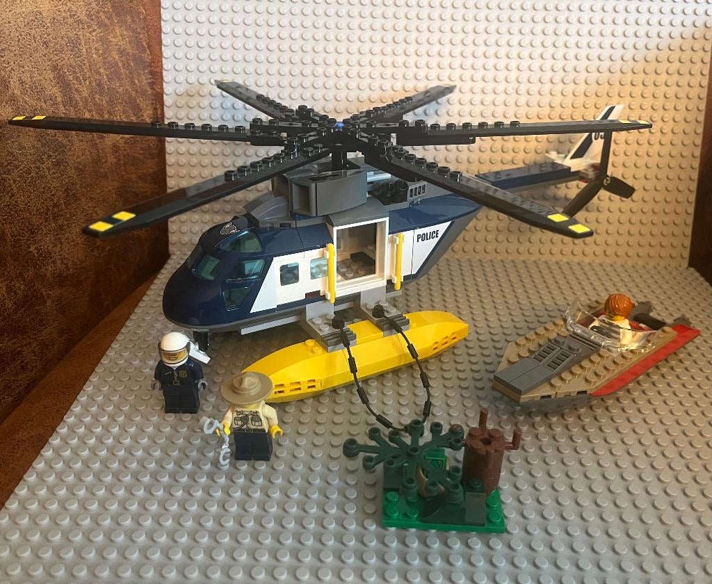City 60067 Helicopter Pursuit, Compleet, Lego, Ophalen of Verzenden, Complete set