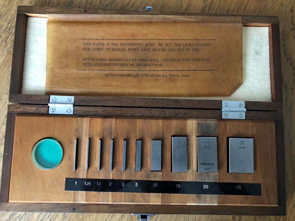 Mitutoyo 516-979 eindmaten, Ophalen of Verzenden, Zo goed als nieuw