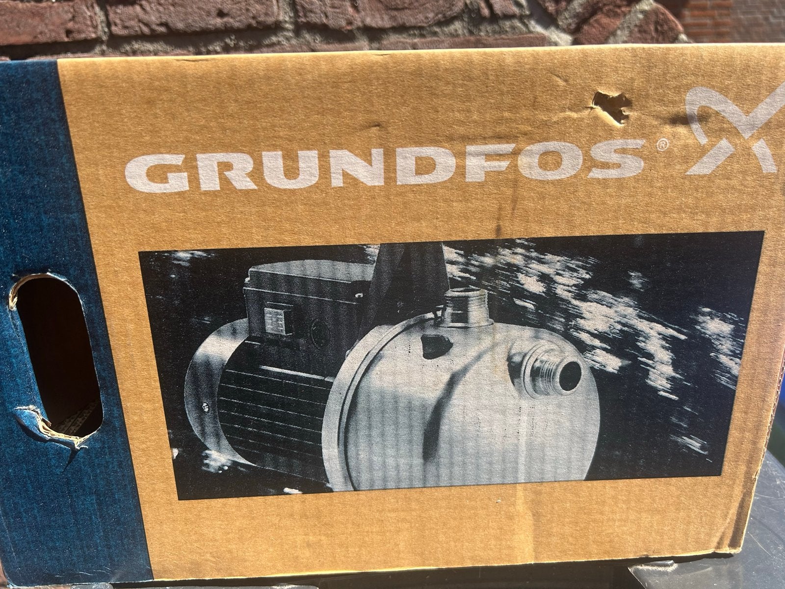 Nieuwe Grundfos JP5W Pomp met drukschakelaar, Ophalen of Verzenden, Nieuw, Hydrofoorpomp