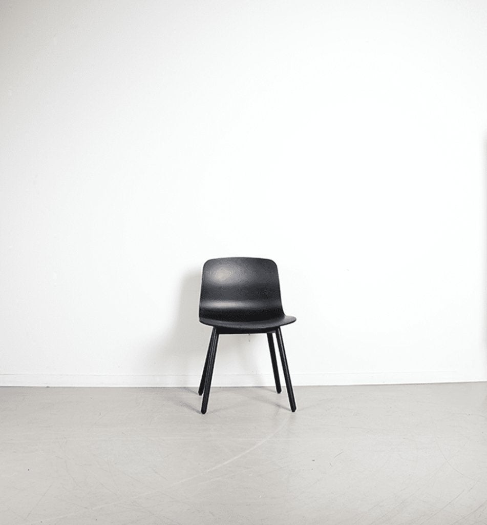 Hay AAC 12 Stoel Soft Black - Zwart, Huis en Inrichting, Stoelen, Niet ingevuld, Zo goed als nieuw, Niet ingevuld, Niet ingevuld