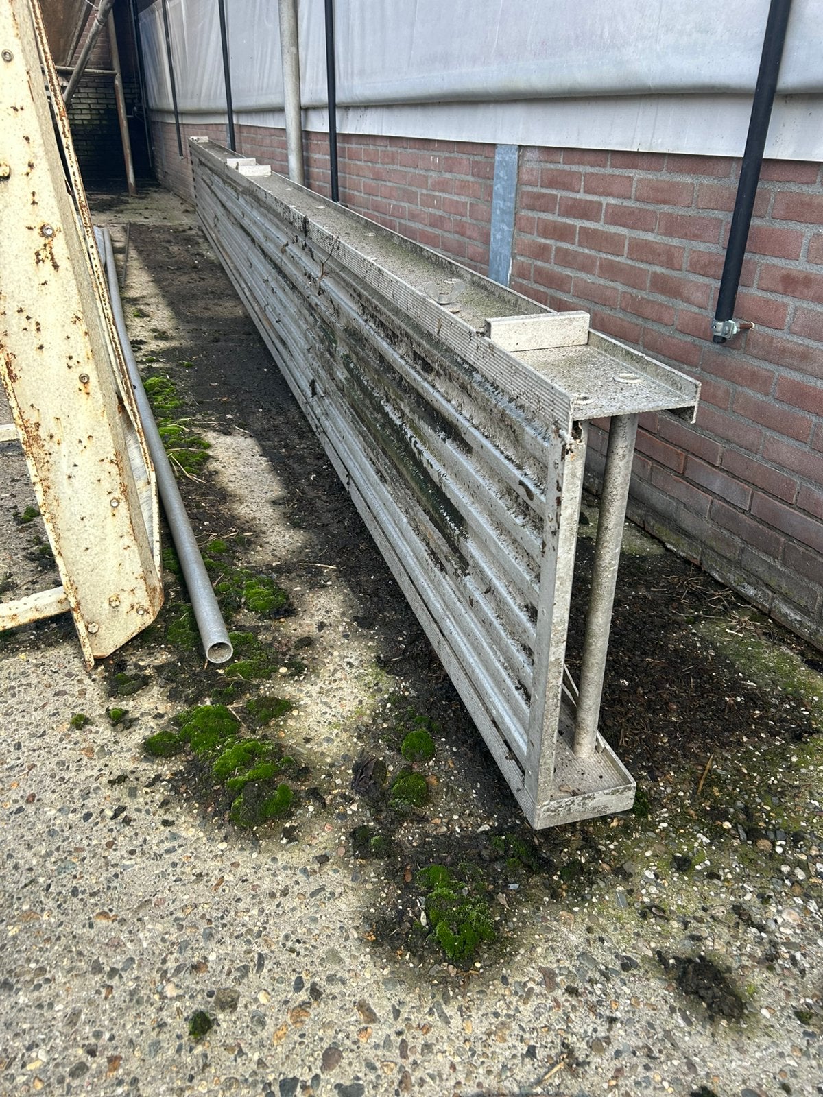 LOOPBRUG ALU 8 METER LOOPPLANK, Gebruikt, NVT, Minder dan 2 meter, Gevelsteiger
