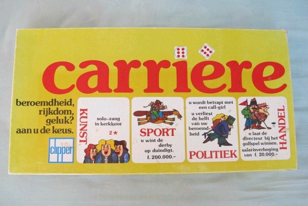Gezelschapsspellen carrière, van dale jeugd etc, Ophalen, Zo goed als nieuw