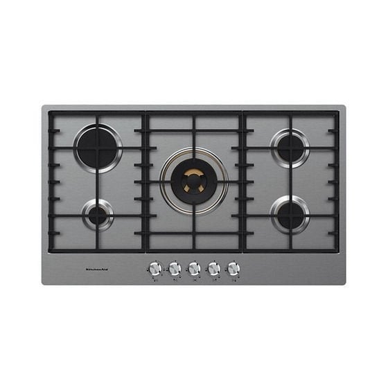 Kitchenaid gaskookplaat (nieuw!), Ophalen, Nieuw, Inbouw, Gas
