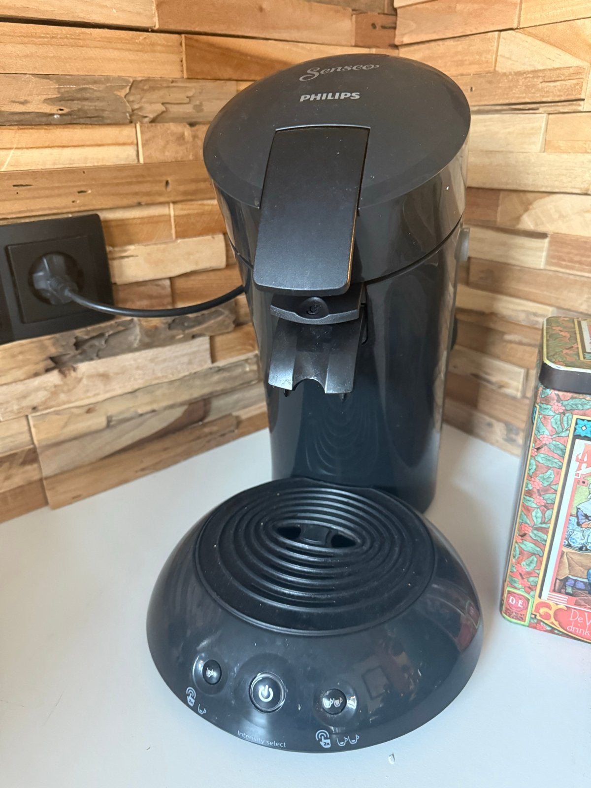 Philips Senseo koffiezetapparaat - Zwart, Koffiepads en cups, Gebruikt, Koffiemachine, Ophalen of Verzenden