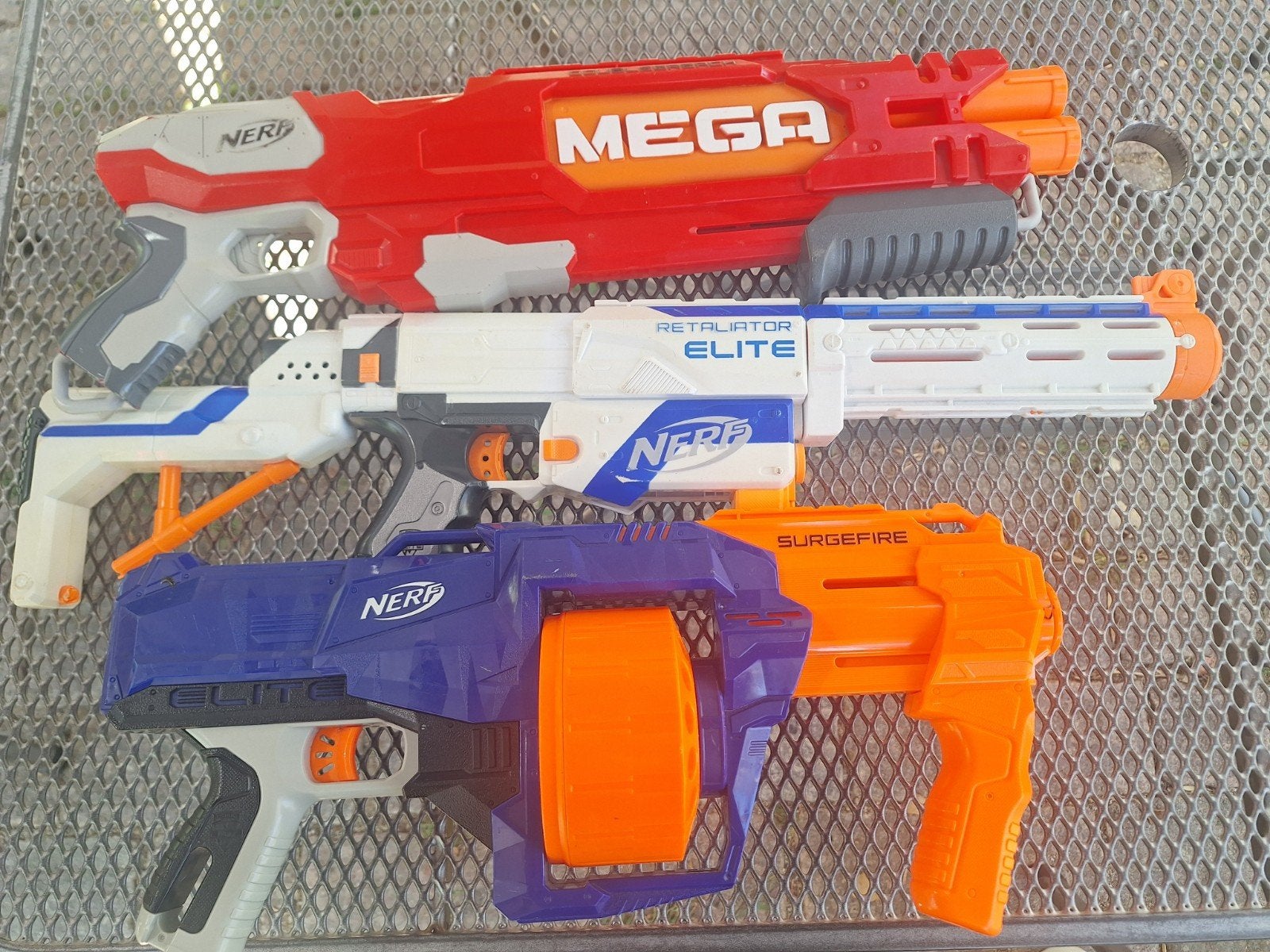 Grote partij Nerf pistolen met pijltjes en brillen, Kinderen en Baby's, Ophalen