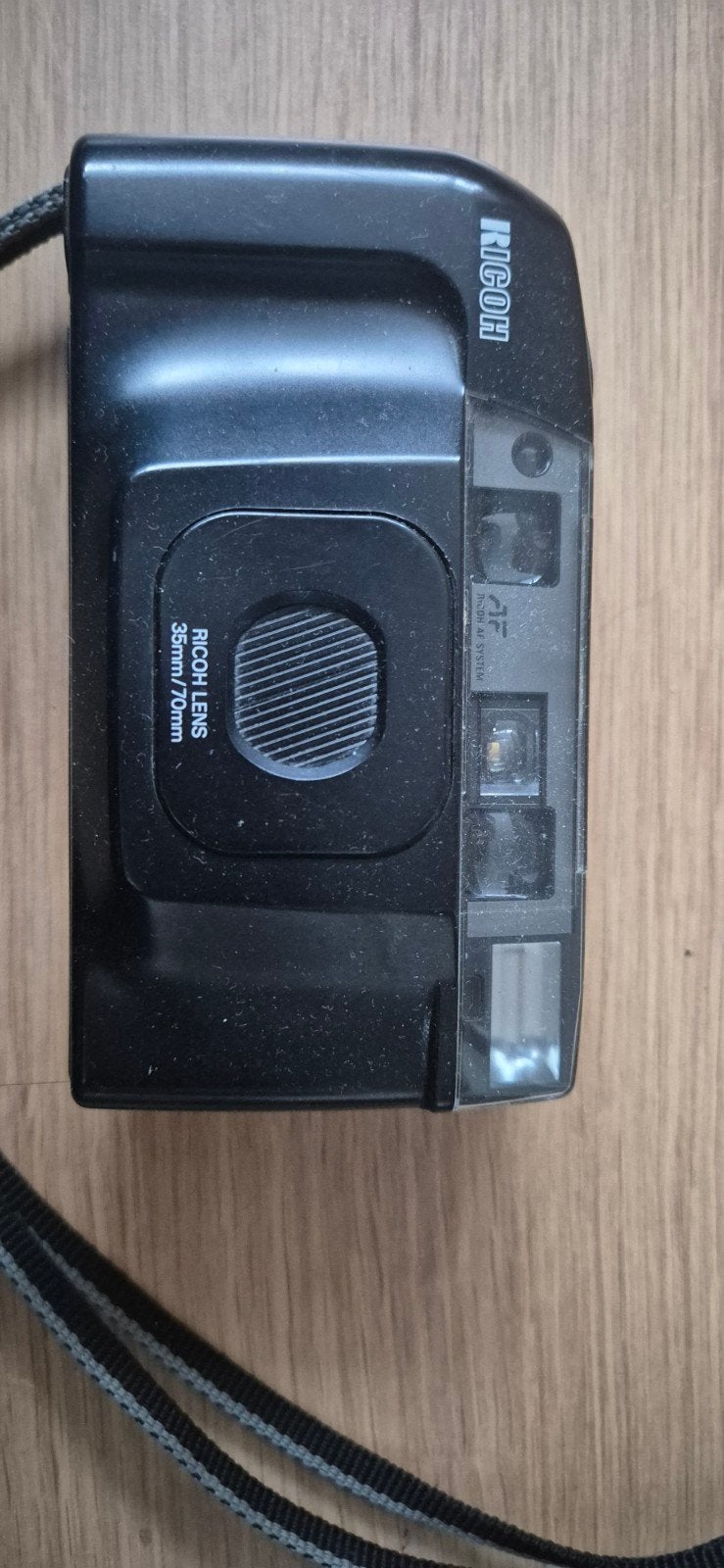 Ricoh compact camera met 35mm/70mm lens, Audio, Tv en Foto, Fotocamera's Analoog, Ophalen of Verzenden, Compact, Overige Merken