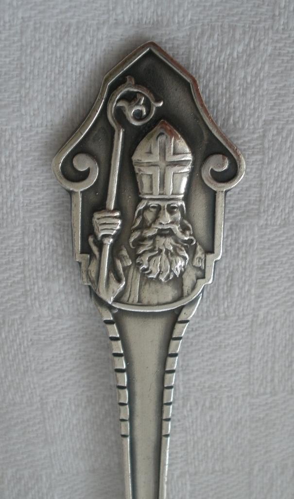 Oud lepeltje Sinterklaas, Antiek en Kunst, Ophalen of Verzenden