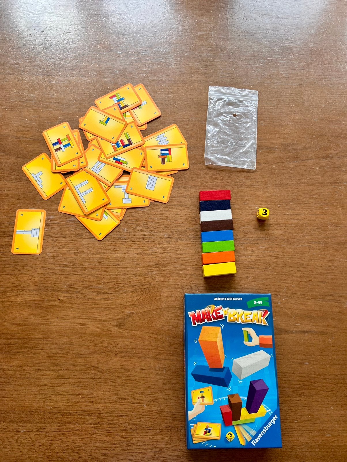 Make 'n' Break Ravensburger - Bouwspel voor het hele gezin, Drie of vier spelers, Ophalen, Gebruikt