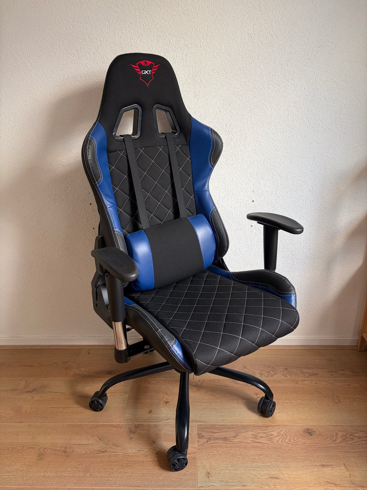 GXT Gaming Bureaustoel - Zwart/Blauw, Ophalen, Zwart, Zo goed als nieuw, Gaming bureaustoel