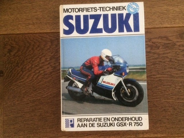 werkplaatshandboek SUZUKI GSX-r 750; 17,95 euro, Motoren, Ophalen of Verzenden, Suzuki