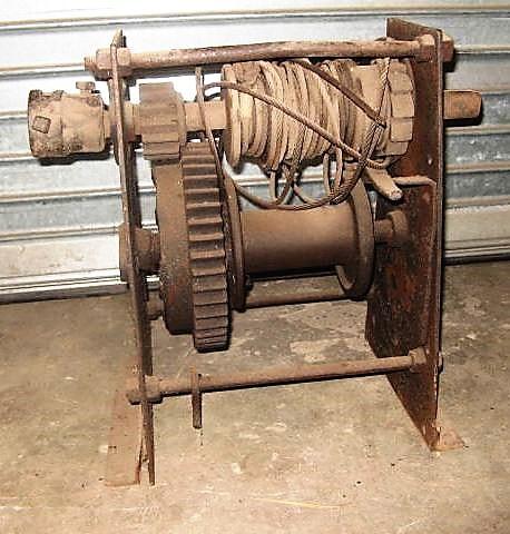 winch, Ophalen, Gebruikt, Motor en Techniek