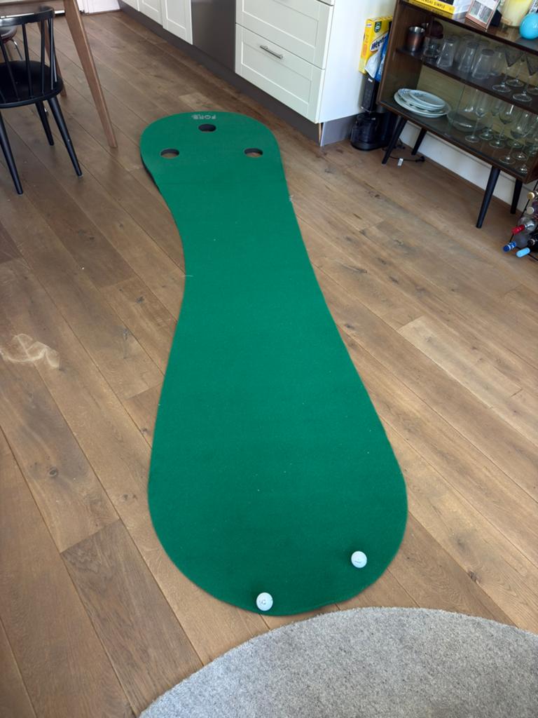 Golfmat putten, Sport en Fitness, Golf, Ophalen, Zo goed als nieuw