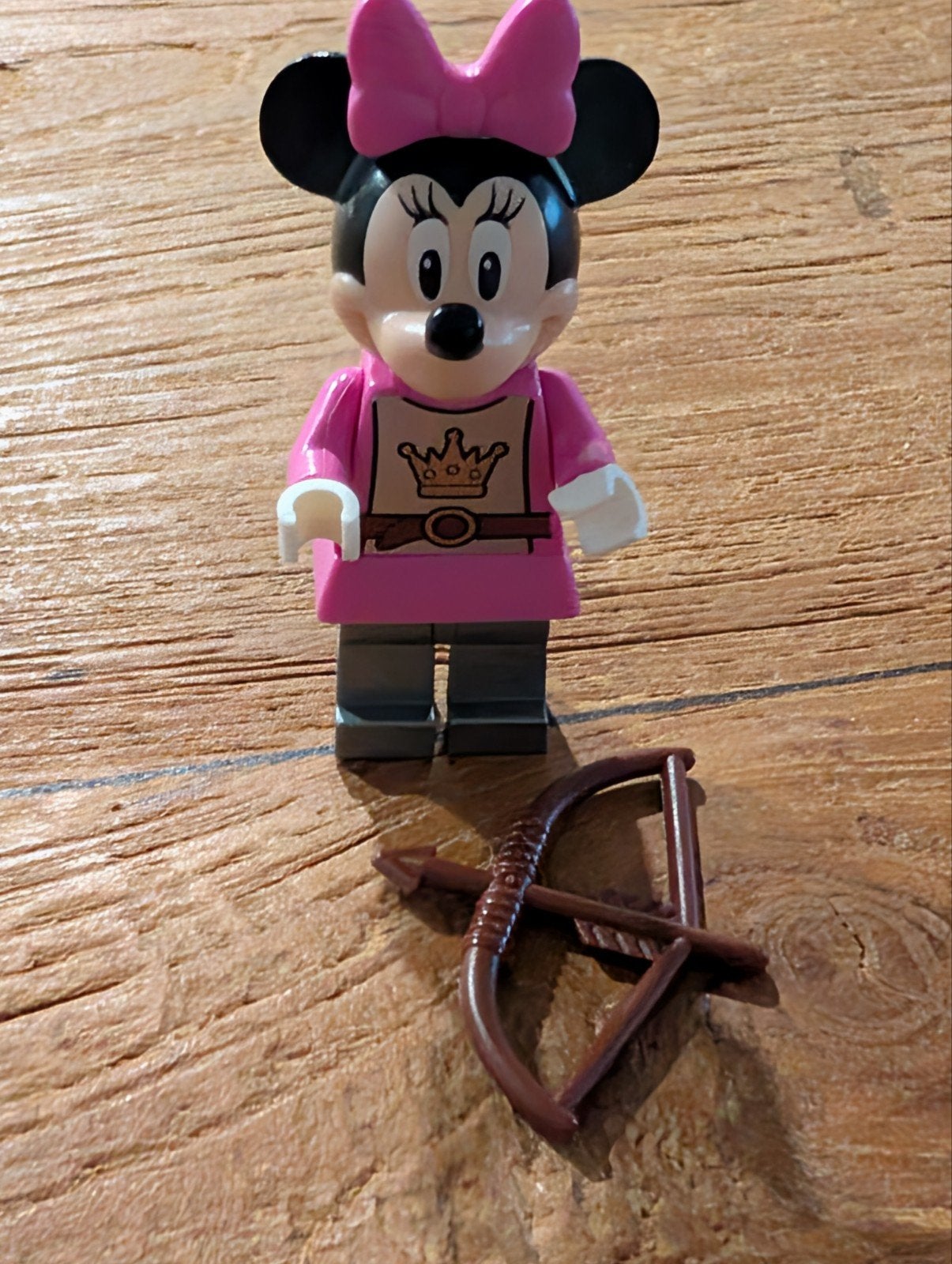 Lego Minifigures Disney Mini mouse ridder met accessoire, Lego, Nieuw, Ophalen of Verzenden, Minifiguur