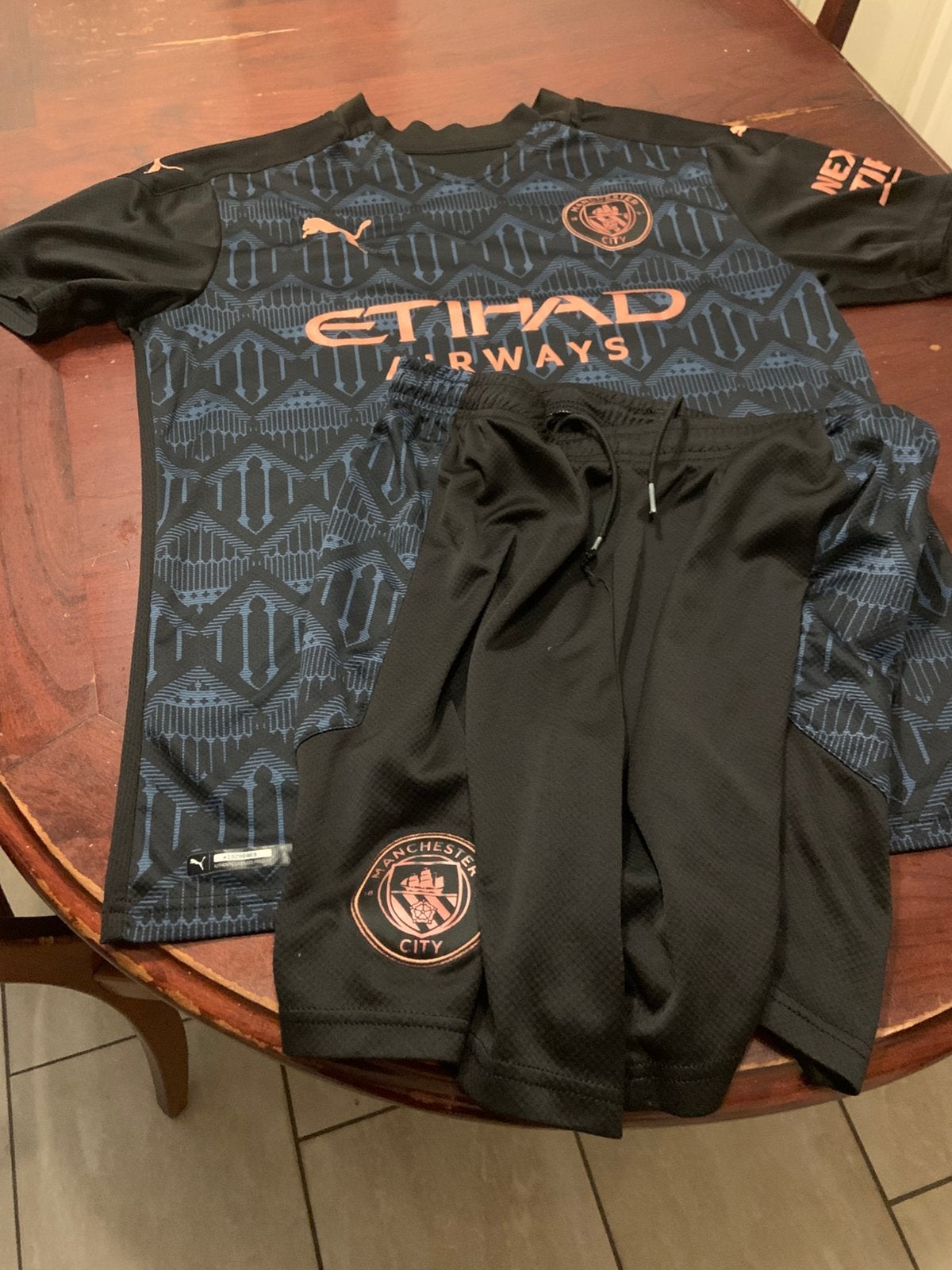 Voetbal pakje, Ophalen of Verzenden, Zo goed als nieuw, Blauw