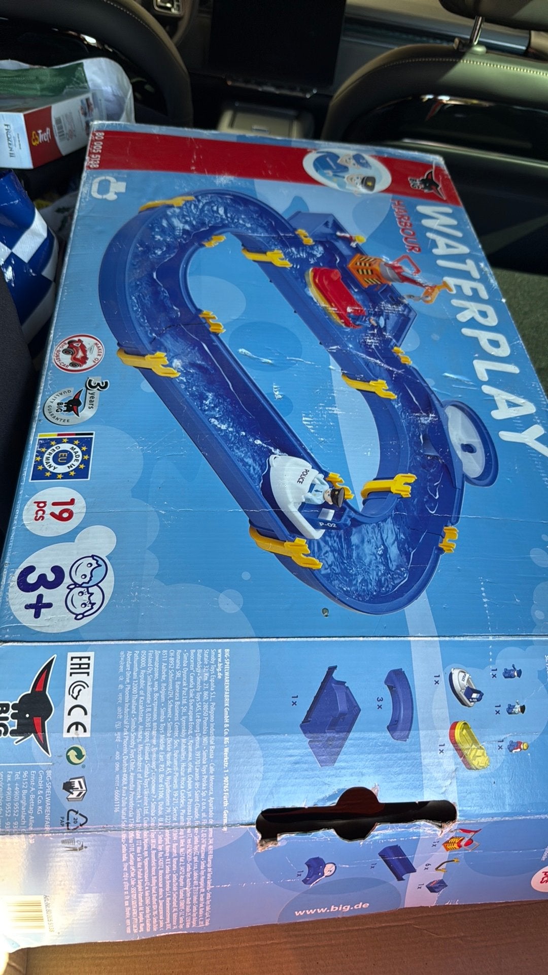 Waterbaan, Ophalen, Zo goed als nieuw