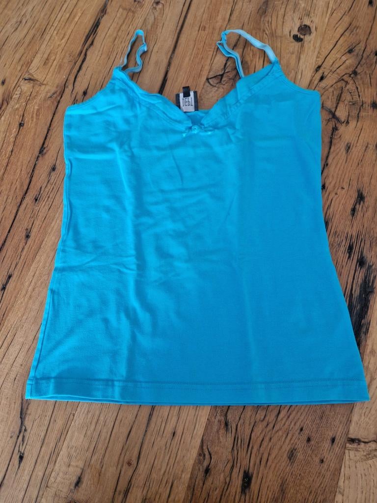Te koop kobaltblauwe damestop, maat L, merk Dept, Kleding | Dames, Maat 38/40 (M), Blauw, Ophalen of Verzenden, Zo goed als nieuw