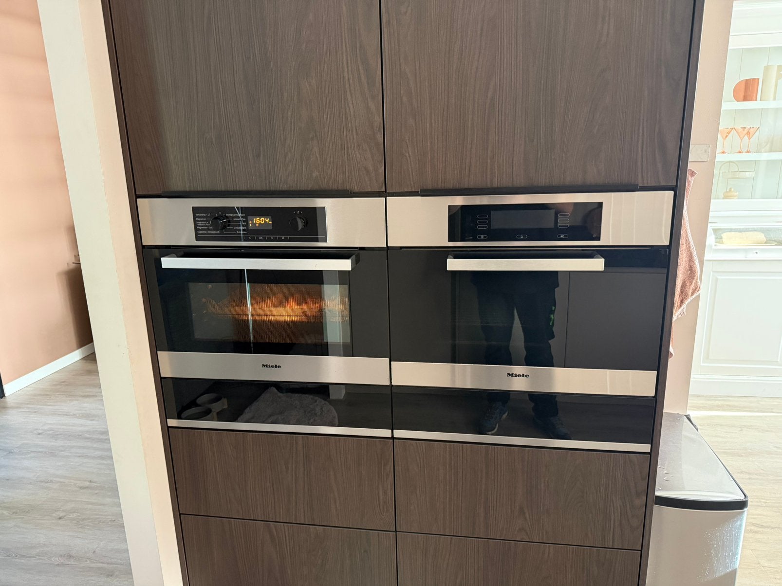 Complete set Miele inbouw apparaten, Ophalen, Zo goed als nieuw, Wit, Overige typen