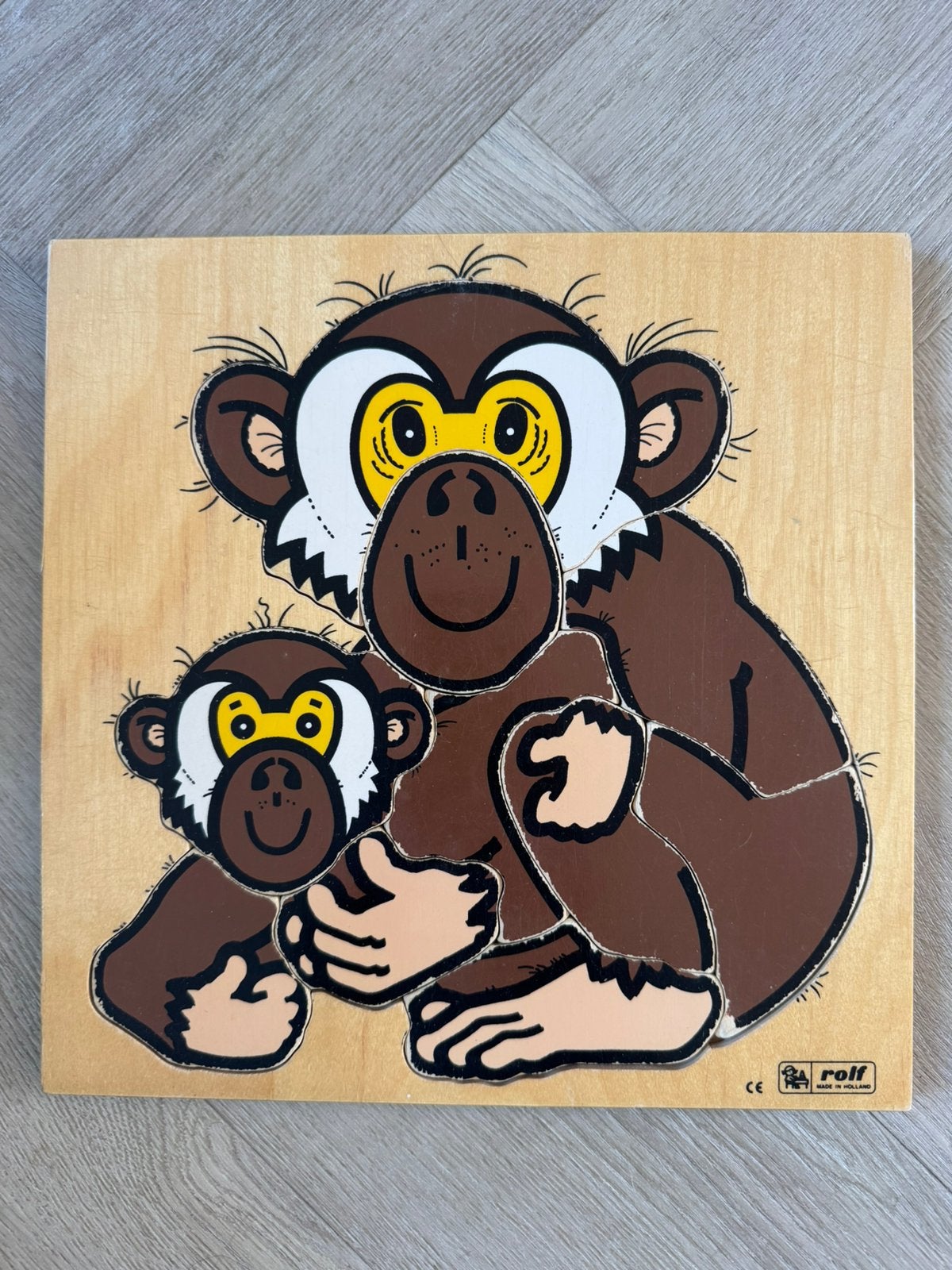 Rolf aap puzzel, Ophalen of Verzenden, Gebruikt