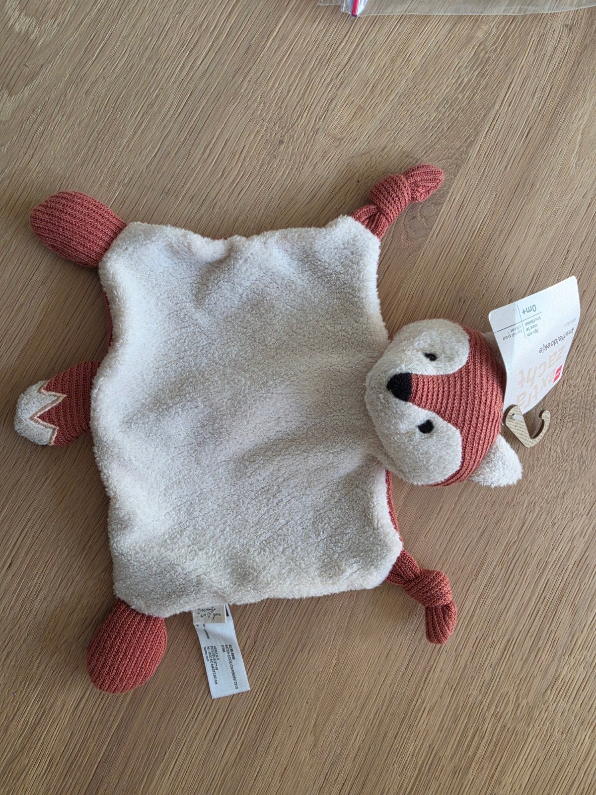 Knuffeldoekje knuffel vos hema nieuw teab, Ophalen of Verzenden, Nieuw, Overige typen