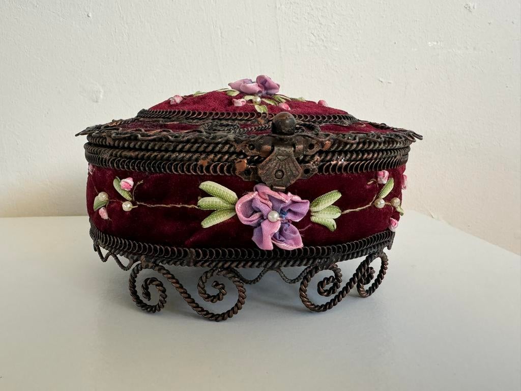 Sieradendoos, Sieraden, Tassen en Uiterlijk, Beautycases, Ophalen of Verzenden, Gebruikt